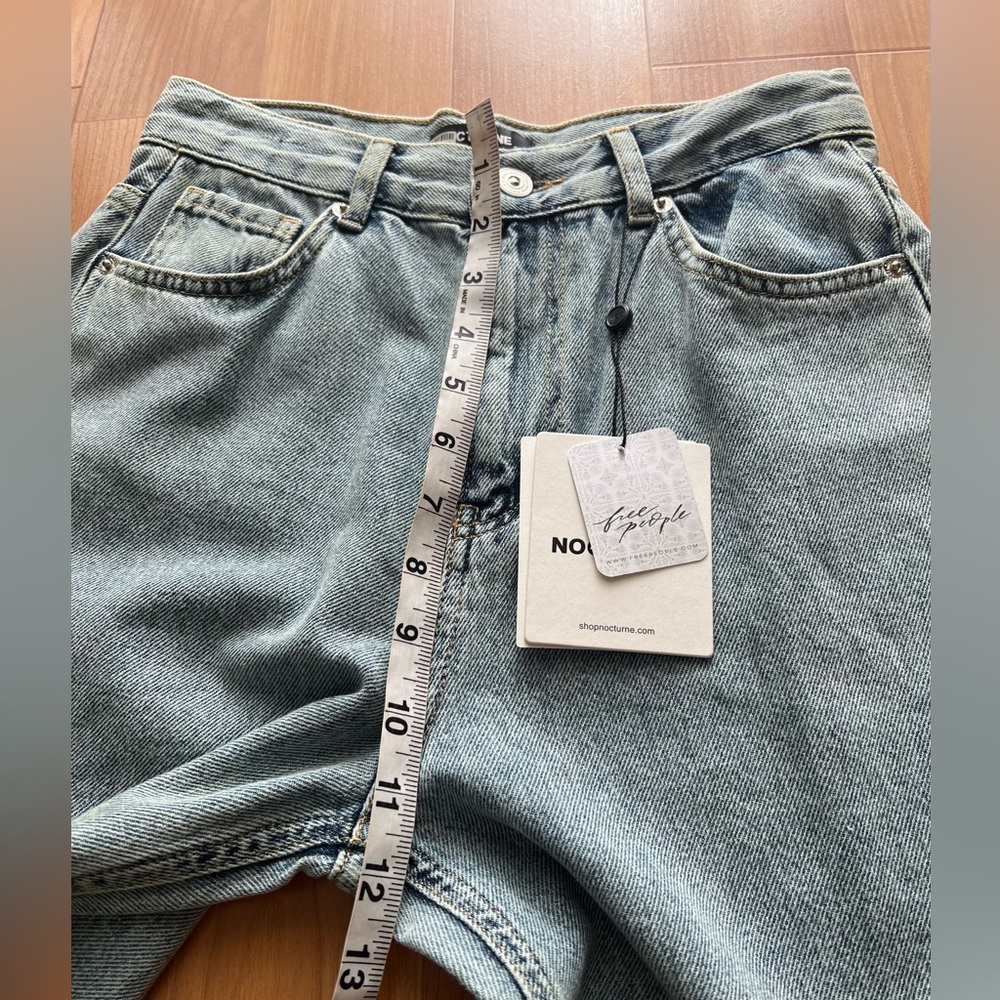 Nocturne Green Ombre Wide Leg Jeans Size S EU 36 NWT - Picture 7 of 15